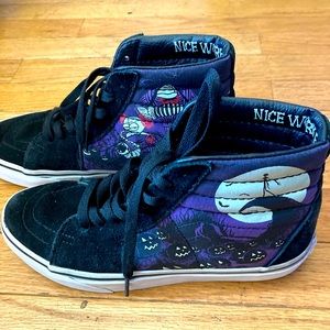 Vans x Disney Nightmare Before Christmas women’s size 6.5